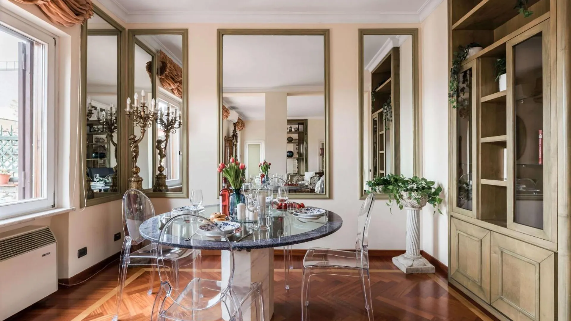 The Best Rent - One-Bedroom Apartment In A Quiet, Classically Styled Corner Near The Quirinale Rome Italy
