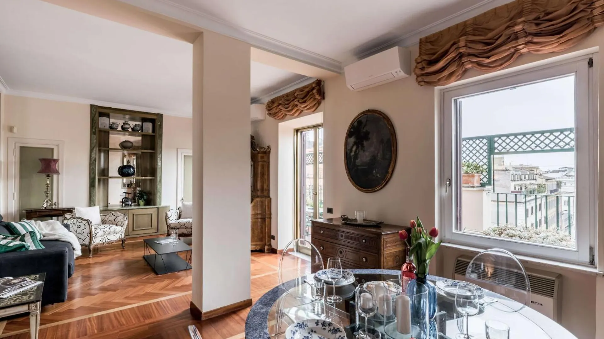 The Best Rent - One-Bedroom Apartment In A Quiet, Classically Styled Corner Near The Quirinale Rome