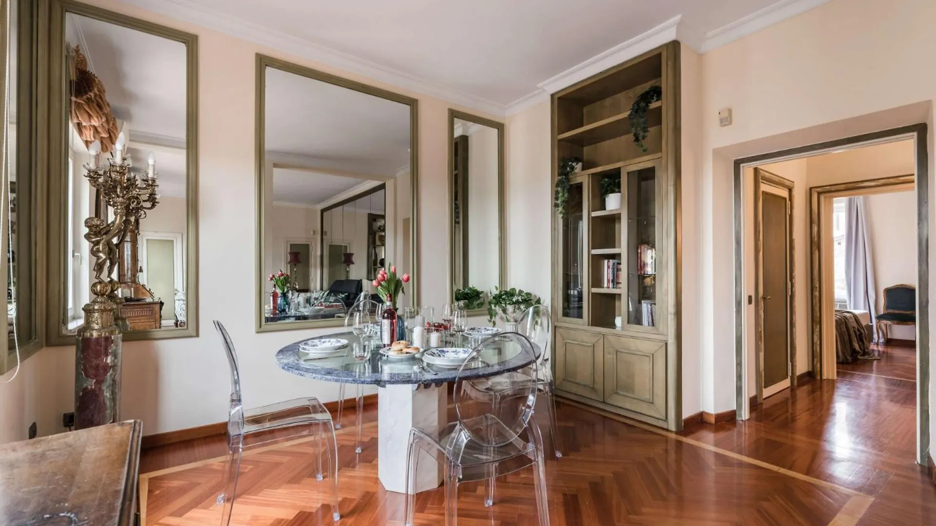 The Best Rent - One-Bedroom Apartment In A Quiet, Classically Styled Corner Near The Quirinale Rome
